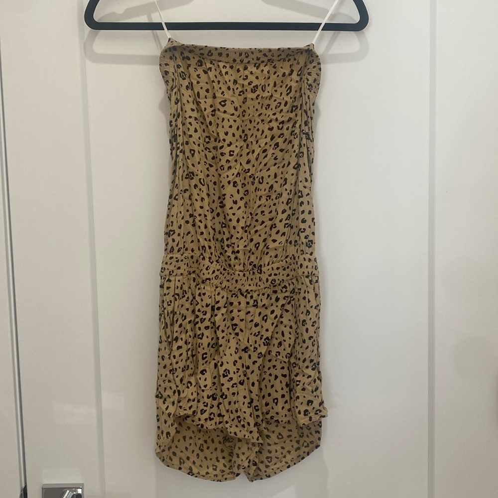 Sunday best Aritzia tan romper